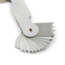R7-14.5mm Pocket Measure Tool 32 Leaves Radius Gauge Gage 3c