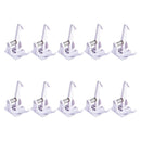 10x  Child Safety Cabinet Locks Latches Babyproof  Safety Locks Strong Adhesive