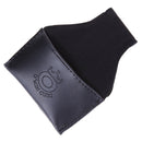Black Faux Leather Chalk Holder Pouch with Clip Pool Billiards Snooker Cue