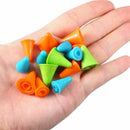 40 Pieces Multi-Colored Needle Point Stoppers Needle Point Protectors Needl S7K7