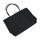 Ladies Straw Weaving Summer Beach Tote Bag Shopping Travelling Zippered Bag
