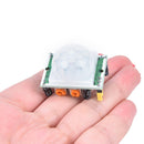 1pc hc-sr501 small pir sensor module pyroelectric infrared body motion sensin Kw