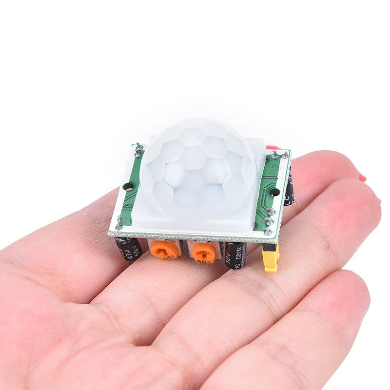 1pc hc-sr501 small pir sensor module pyroelectric infrared body motion sensin Kw