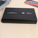 3.5 inch USB 2.0 to SATA Port SSD Hard Drive Enclosure 480Mbps HDD Case A