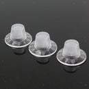 1 Volume 2 Doorbell Transparent Plastic Doorbells Button Parts Guitar
