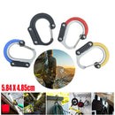 Type D Carabiner Rotating Hook Clip Non-Locking Strong Clips OZ