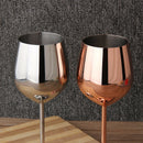 304 Stainless Steel Red Wine Goblets Juice Drink Champagne Goblet Party Bar D2D6