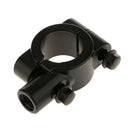 2x Motorcycle Bike 7/8'' Handlebar Mirror Mounting Clamp Bracket Clip Black