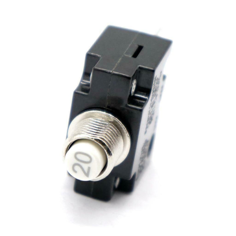 4 Pieces 30A+20A Push Button Circuit Breaker Resettable Overload Switch