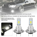 H7 LED Headlight Bulbs Conversion Kit Hi/Lo Beam 80W 4000LM 6000K Super Bright3C