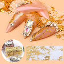 Nail Foils Lace Fragments Glitter Series Nail Art Stickers Transfer Decals Decor
