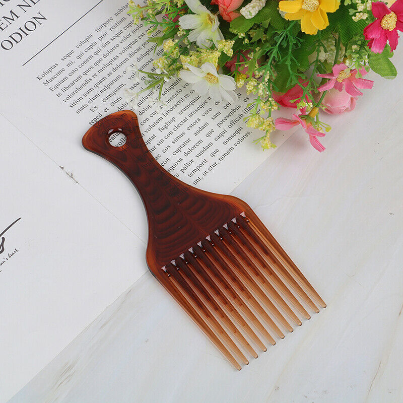 Salon Aircraft Head Shape Comb Oil Head Forks Comb Handle Comb Hair Comb Bro 3C