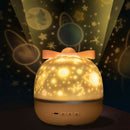 Stars Starry Sky LED Night Light Projector Moon Novelty Table Night Lamp Ba