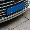 Matte Aluminum License Plate Frame with Chrome Screw Caps 32*7*2cm New
