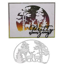 Christmas Tree Deer Metal Cutting Die Scrapbooking Embossing Crafts Stencil L3U2