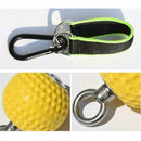 2pcs Pull Up Arm Strength Training Ball Hanging Strap Upper Body Exercise Gear