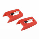 2pcs Piezoceramics Phonograph Needle Gramophone Stylus
