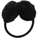 Lady Woman Headband Black Faux Fur Winter Ear Cover Earmuffs E1R9