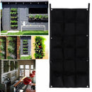 18 Pocket Hanging Vertical Garden Planter Indoor Outdoor Herb Pot Decor