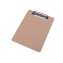 Wooden A5 File Paper Clip Wood Writing Board Metal Clip Document Clipboard 3C