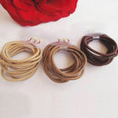 50Pcs Mix Color Baby Girl Kids Tiny Hair Bands Elastic Ponytail Holder~ Tie K8T0
