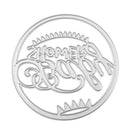 Round Letter Baby Cutting Dies Stencils Scrapbook Embossing DIY Craft Album Card