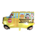 Train Tank Vehicle Foil Balloons Birthday Kindergarton Decoration Air Balloons