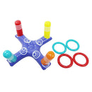 Inflatable Swim Pool Throwing Rings Cross Ring Water Pool Sports Game T Gw