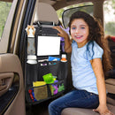 Car Seat Back Protectors Organizer Multi-Pocket Storage Bag Tablet Holder
