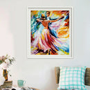 Full Drill  Dancing 5D Diamond DIY Painting Craft Kit Home Decor