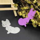 Animal Fox Steel Metal Die Impression Cutting Dies DIY Handwork Craft
