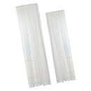 2 Piece Net Voile Window Curtain Panel for Bedroom