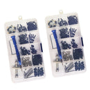 2Sets Screws Bolt Repair Tool Box for Wltoys 1/14 144001 RC Car DIY Accs