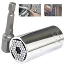 7-19mm Universal Socket Wrench Gator Grip Spanners Drill Power Adapter Tools