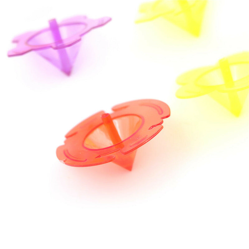 10pcs  Pegasus Mini Top Spinning Kindergarten Single Gyro Toys 3C