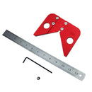 Aluminum Alloy Scriber Angle Line Caliber Ruler multi-axis Precision Equipment
