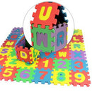 72Pcs Toddlers Baby Foam Mat Alphabet & Number Learning Puzzle Interlocking