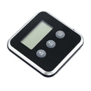 Digital Instant Read Meat Thermometer Timer Remote Food Probe BBQ Smoker Oven