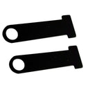 2 Pack Motorcycles Helmet Metal T Bar Lock Extender for Quick Release Buckle
