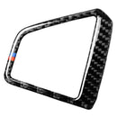 2 PCS Carbon Fiber Inner Air Outlet Panel Frame Cover Trim Fit for BMW 3 Se