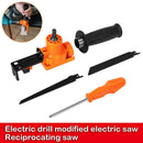 Cordless Electric Drill Reciprocating Saw Cutter Home Metal Cutting + Blade Kit