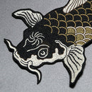 2pcs/Set Cute Carp Fish Embroidered Patches Iron-On/Sew-On Patch Cloth Applique