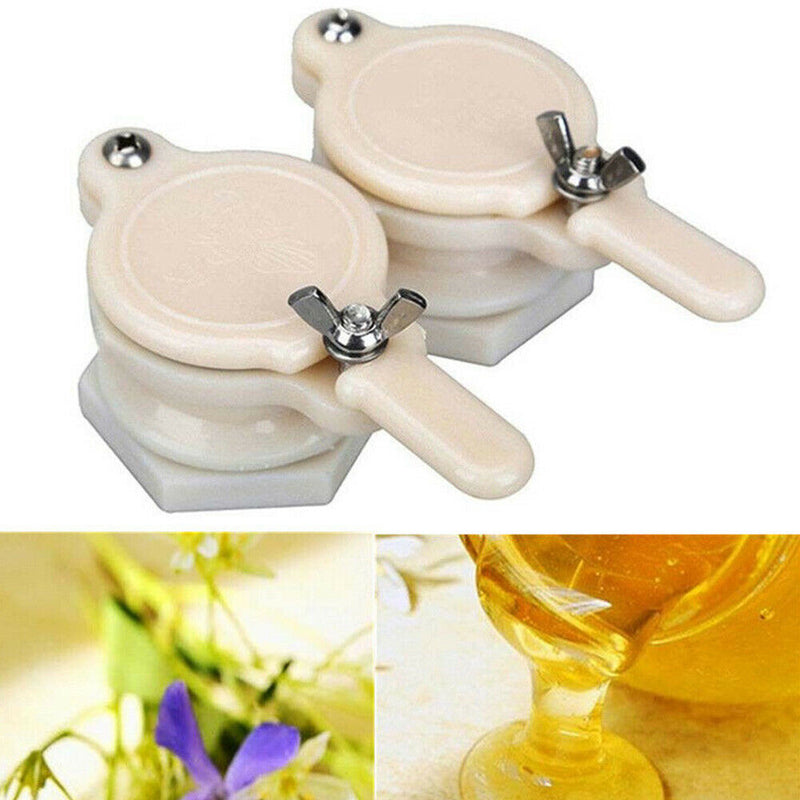 New Arrivials Plastic Bee Honey Gate Honey Tap Beekeeping Bottling Tool NEW