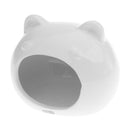 Sleeping Nest Cool Bed for Hamster Keep Your Pet Cool in Hot Summer White