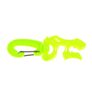 Scuba Diving Double BCD Hose Holder Retainer with Snap Rotates Clip Yellow