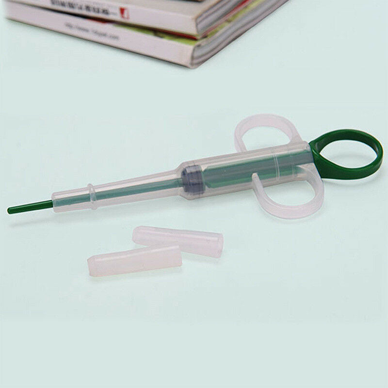 1x Pet Dog Cat Capsule Tablet Pill Gun Popper Piller Pusher  Medication  Sy S3O7