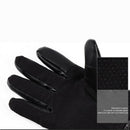 Men Leather Winter Warm Gloves Motorcycle Cycling Windproof Warmer GlovesB Nw