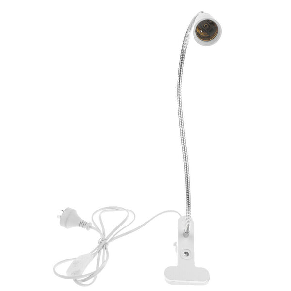 2Pcs E27 Clip on Desk Lamp with Touch Sensor Switch Touch Control AU Plug