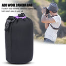 Neoprene Camera Lens Pouch Drawstring Waterproof Shockproof Soft Bag (L) A