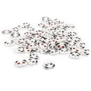 100 Cute Panda Wooden Buttons Sewing Crafts DIY Scrapbooking Cardmaking 23mm